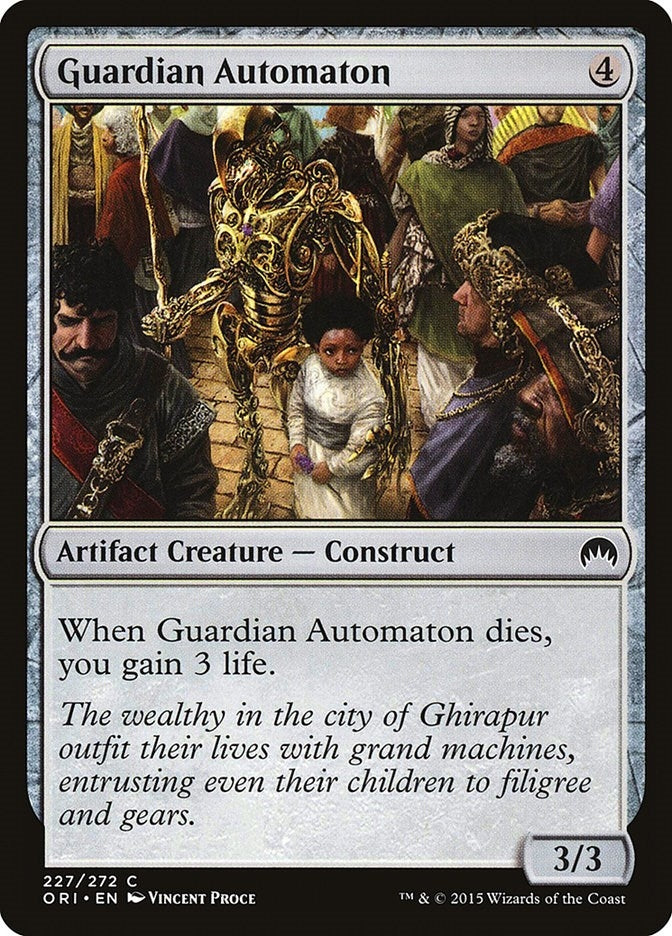 Image for Guardian Automaton (Magic Origins) (227) - Magic: The Gathering