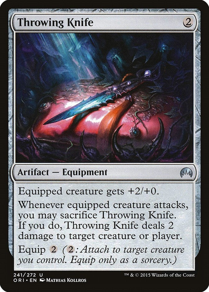 Image for Throwing Knife (Magic Origins) (241) - Magic: The Gathering