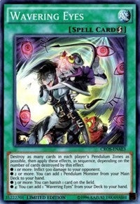 Image for Wavering Eyes (Crossed Souls: Advanced Edition) (CROS-ENAE3) - YuGiOh