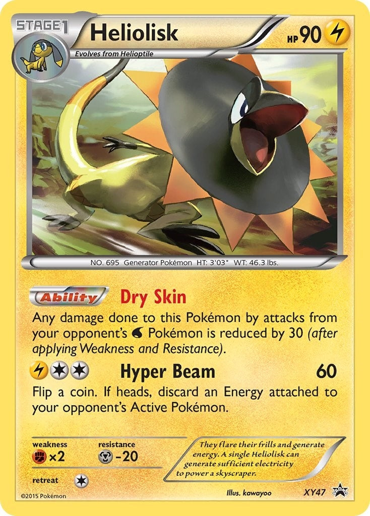 Image for Heliolisk - XY47 (XY Promos) (XY47) - Pokemon