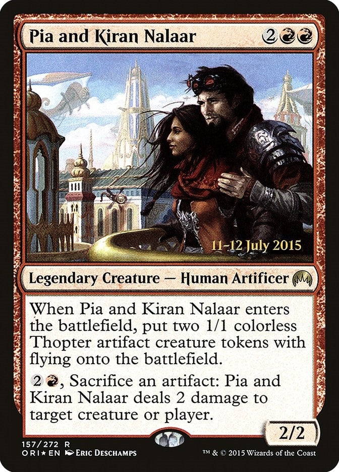 Image for Pia and Kiran Nalaar (Prerelease Cards) (157) - Magic: The Gathering