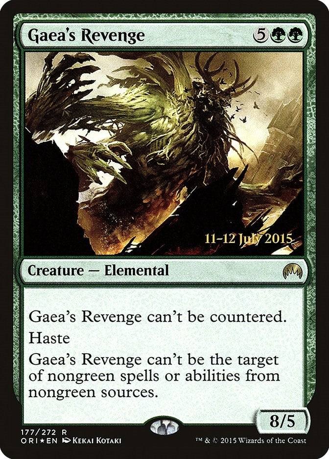 Image for Gaea's Revenge (Prerelease Cards) (177) - Magic: The Gathering