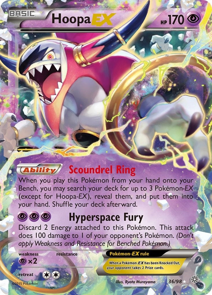 Image for Hoopa EX (XY - Ancient Origins) (36/98) - Pokemon