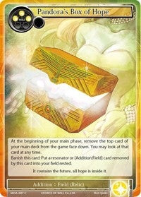Image for Pandora's Box of Hope (The Millennia of Ages) (MOA-007) - Force of Will