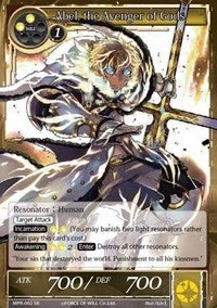 Image for Abel, the Avenger of Gods (The Moon Priestess Returns) (MPR-002) - Force of Will