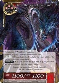 Image for Blazer, the Eater of Dimensions (The Moon Priestess Returns) (MPR-023) - Force of Will
