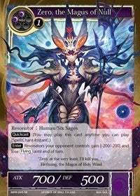 Image for Zero, the Magus of Null (The Moon Priestess Returns) (MPR-090) - Force of Will
