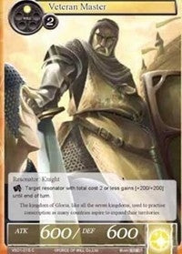 Image for Veteran Master (Dual Deck: Faria & Melgis) (VS01-015) - Force of Will