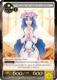 Image for Caterina, the Saint of Fantasy (The Castle and The Two Towers) (TAT-002) - Force of Will