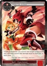Image for Duel of Truth (The Castle and The Two Towers) (TAT-024) - Force of Will
