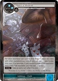 Image for Alice's World (The Castle and The Two Towers) (TAT-038) - Force of Will