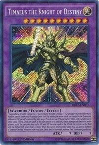 Image for Timaeus the Knight of Destiny (Dragons of Legend 2) (DRL2-EN001) - YuGiOh