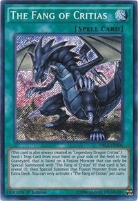 Image for The Fang of Critias (Dragons of Legend 2) (DRL2-EN006) - YuGiOh