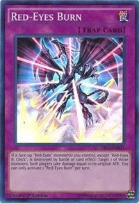 Image for Red-Eyes Burn (Dragons of Legend 2) (DRL2-EN021) - YuGiOh