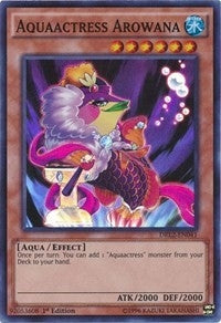 Image for Aquaactress Arowana (Dragons of Legend 2) (DRL2-EN041) - YuGiOh