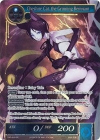 Image for Cheshire Cat, the Grinning Remnant (Full Art Misprint) (The Castle and The Two Towers) (TAT-039) - Force of Will