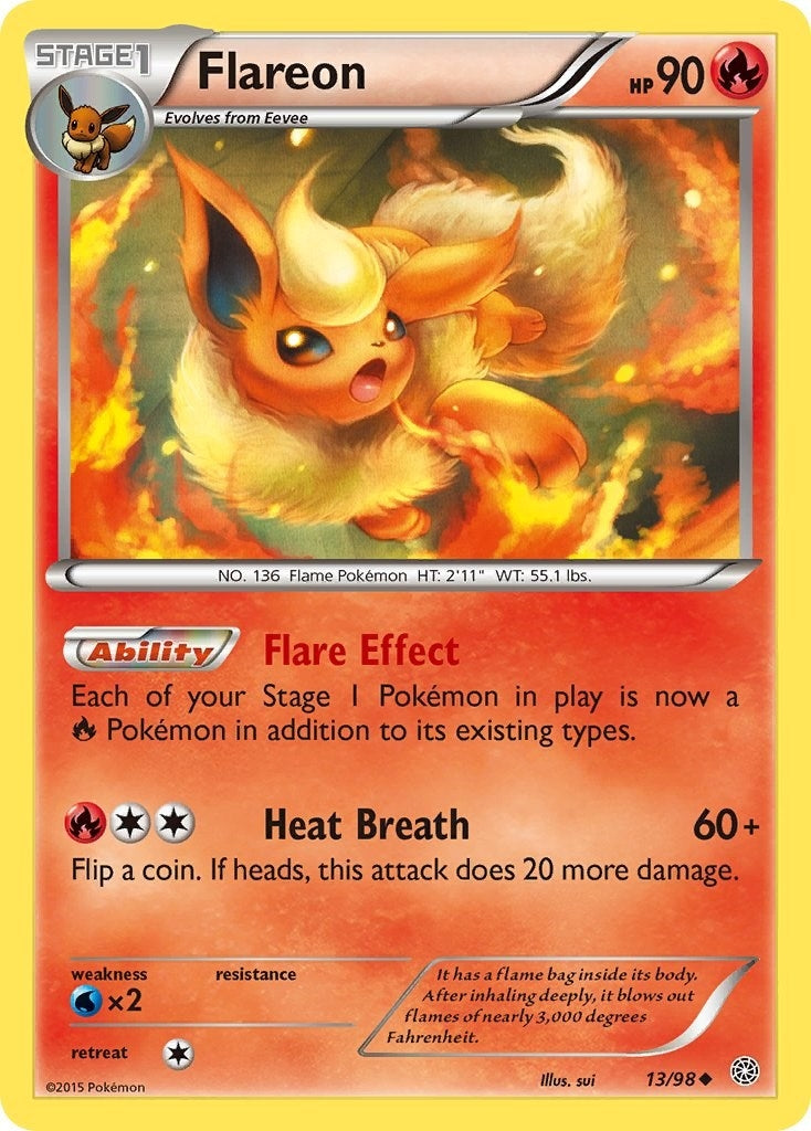 Image for Flareon (XY - Ancient Origins) (13/98) - Pokemon
