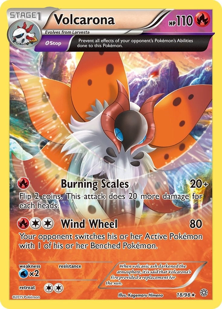 Image for Volcarona (18) (XY - Ancient Origins) (18/98) - Pokemon