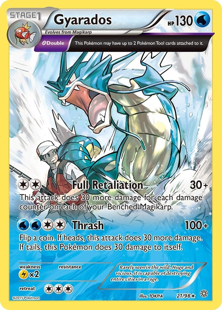 Image for Gyarados (21) (XY - Ancient Origins) (21/98) - Pokemon