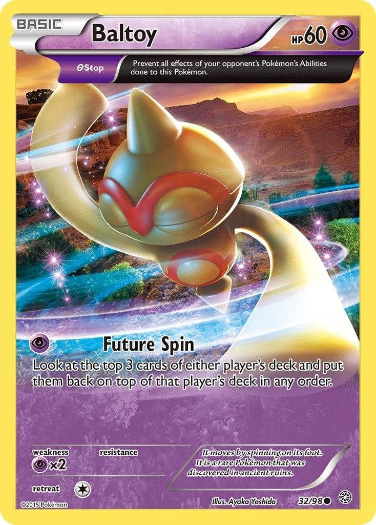 Image for Baltoy (32) (XY - Ancient Origins) (32/98) - Pokemon