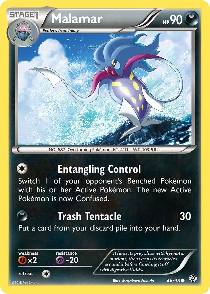 Image for Malamar (XY - Ancient Origins) (46/98) - Pokemon
