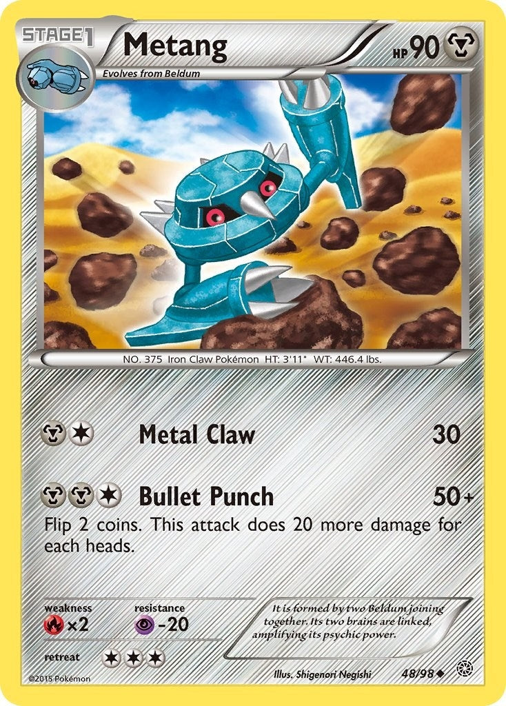 Image for Metang (XY - Ancient Origins) (48/98) - Pokemon