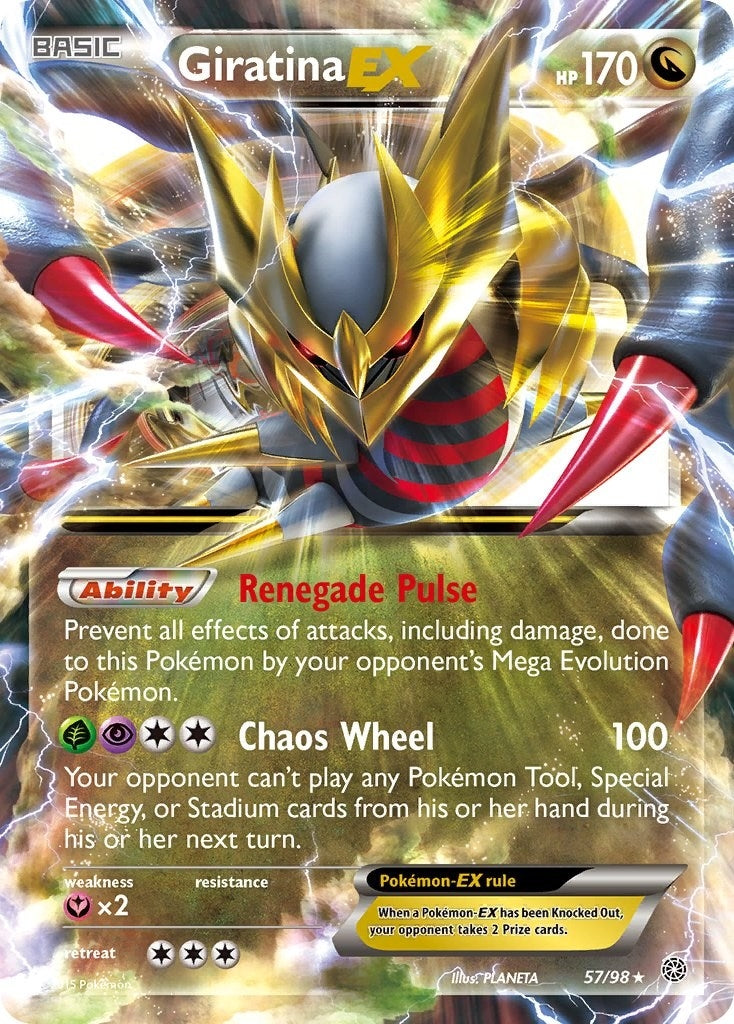 Image for Giratina EX (XY - Ancient Origins) (57/98) - Pokemon