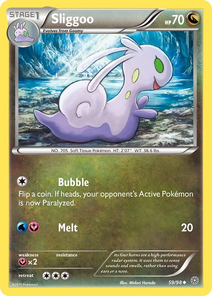 Image for Sliggoo (XY - Ancient Origins) (59/98) - Pokemon
