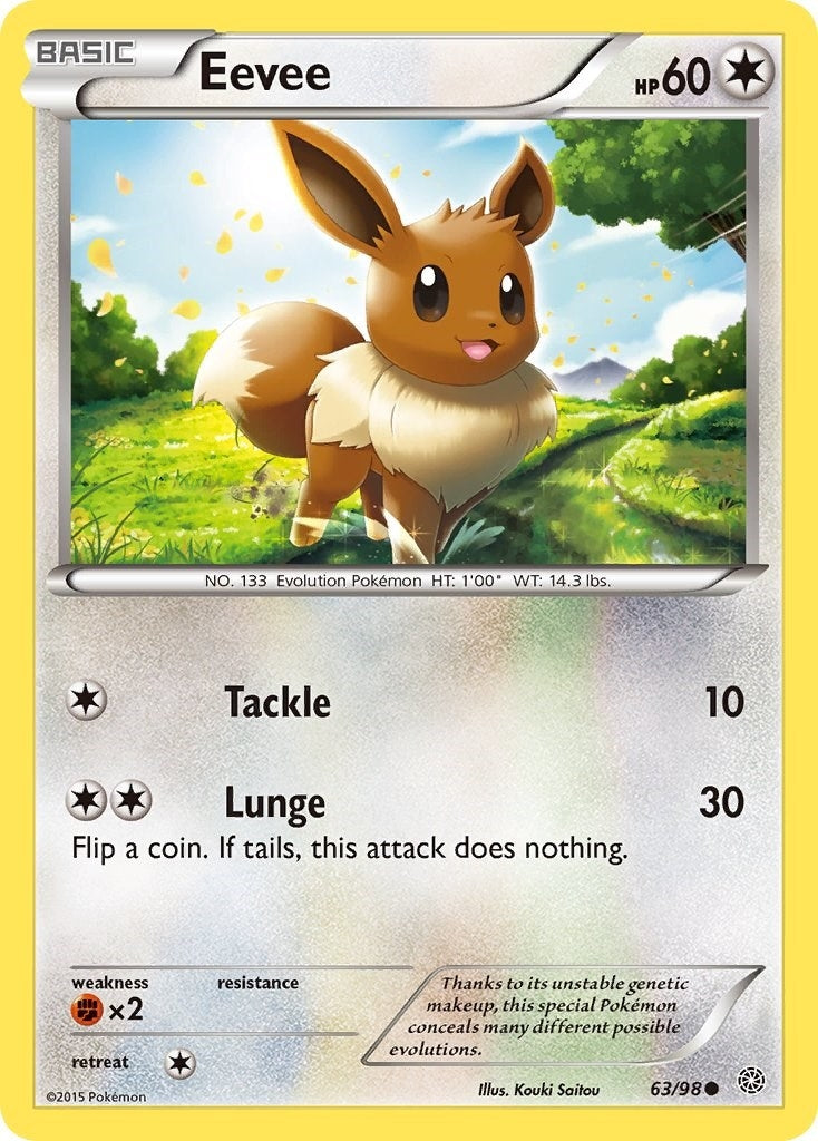 Image for Eevee (XY - Ancient Origins) (63/98) - Pokemon