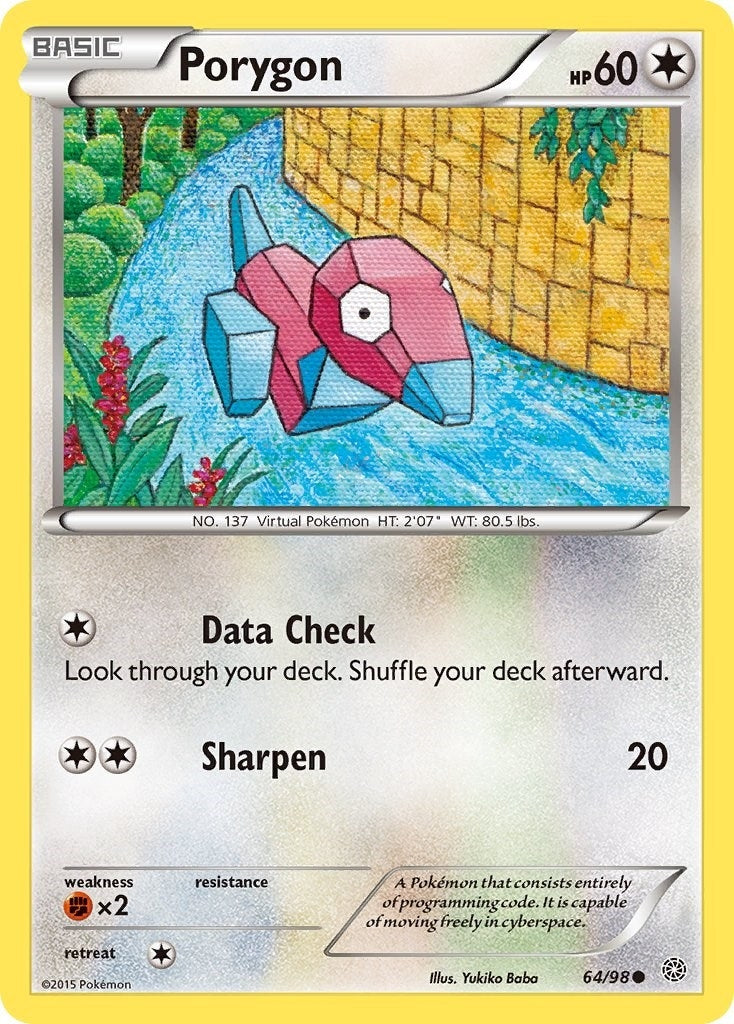 Image for Porygon (XY - Ancient Origins) (64/98) - Pokemon