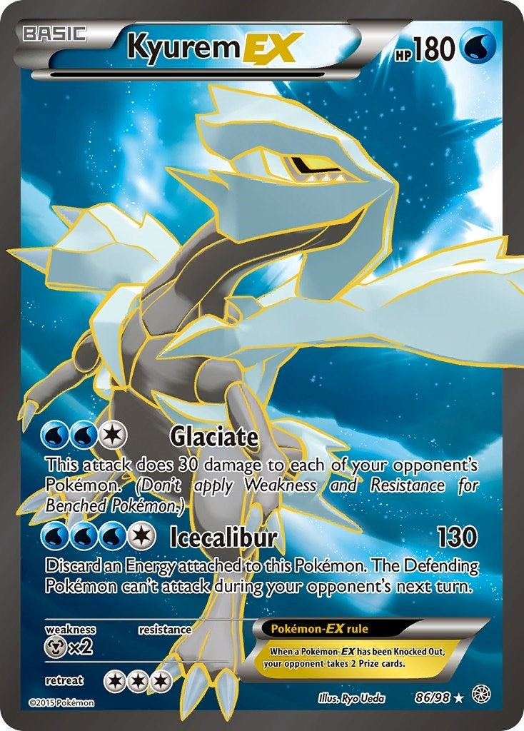 Image for Kyurem EX (86 Full Art) (XY - Ancient Origins) (86/98) - Pokemon
