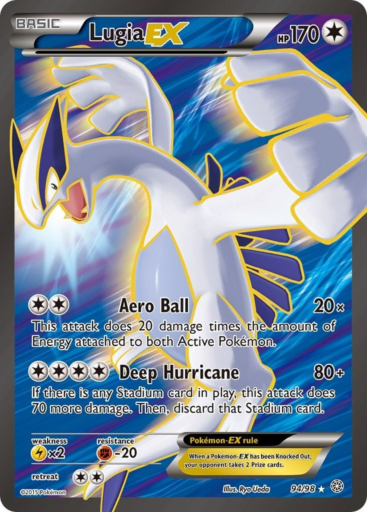 Image for Lugia EX (94 Full Art) (XY - Ancient Origins) (94/98) - Pokemon