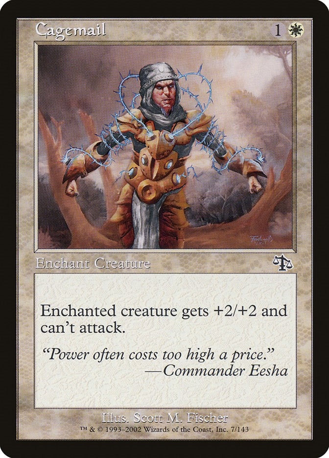 Image for Cagemail (Judgment) (7) - Magic: The Gathering