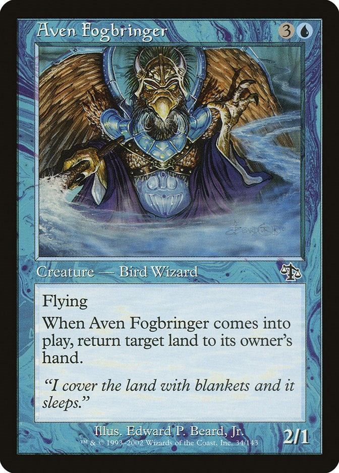 Image for Aven Fogbringer (Judgment) (34) - Magic: The Gathering