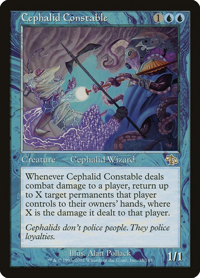 Image for Cephalid Constable (Judgment) (35) - Magic: The Gathering