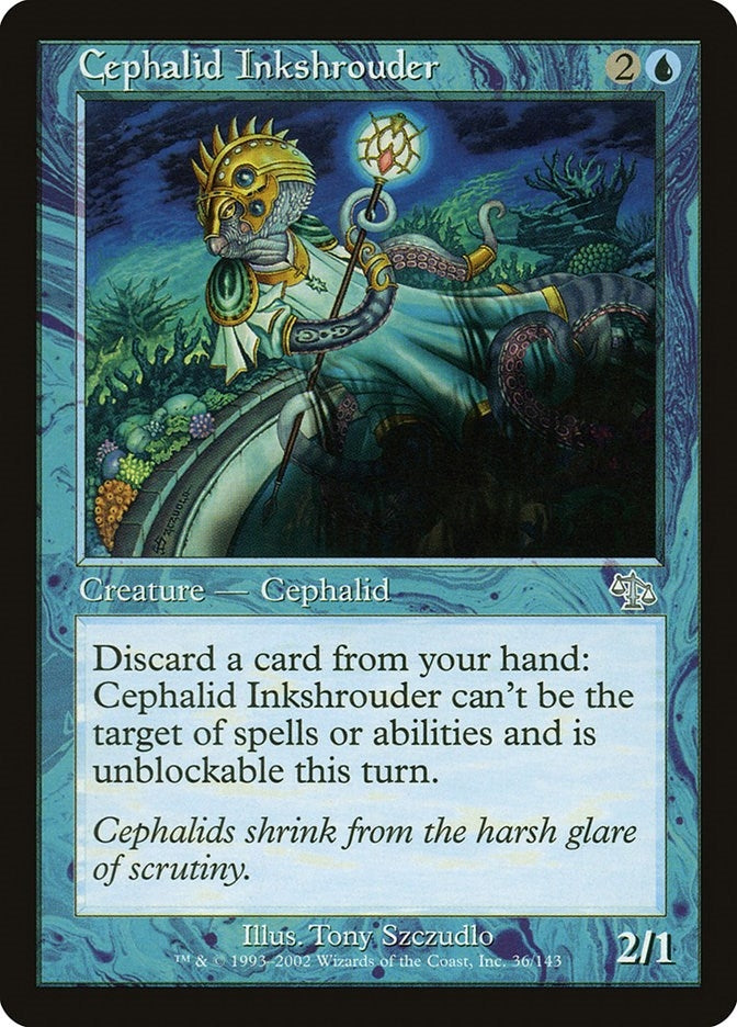 Image for Cephalid Inkshrouder (Judgment) (36) - Magic: The Gathering
