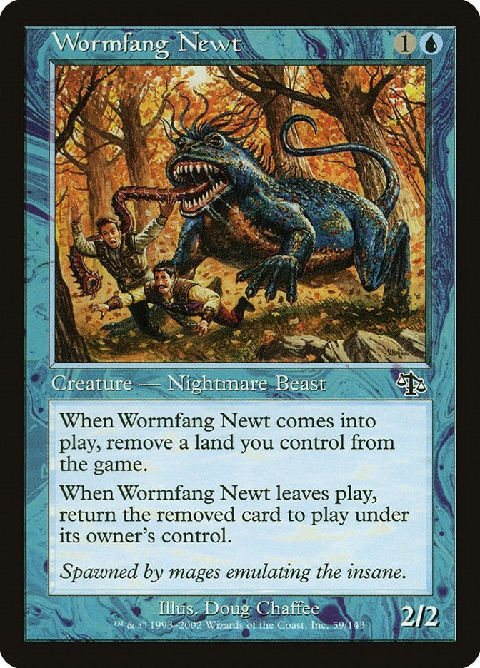Image for Wormfang Newt (Judgment) (59) - Magic: The Gathering