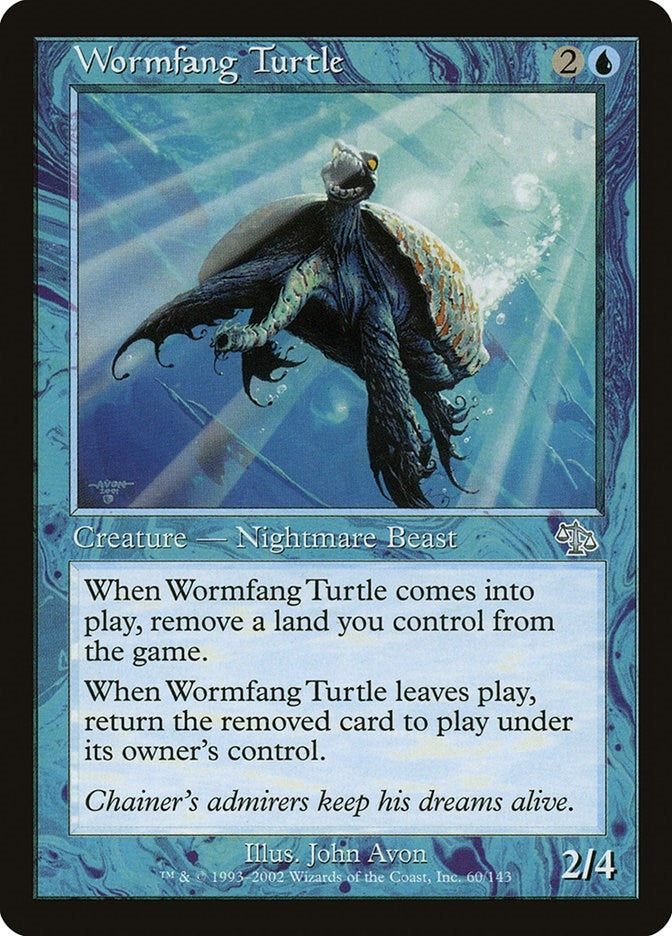 Image for Wormfang Turtle (Judgment) (60) - Magic: The Gathering