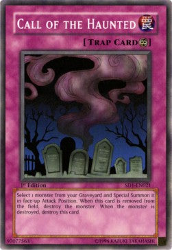 Call of the Haunted - Structure Deck: Dragon's Roar (Common) [SD1-021]