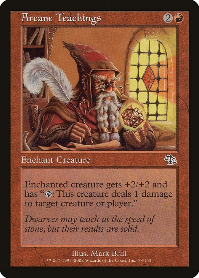 Image for Arcane Teachings (Judgment) (78) - Magic: The Gathering