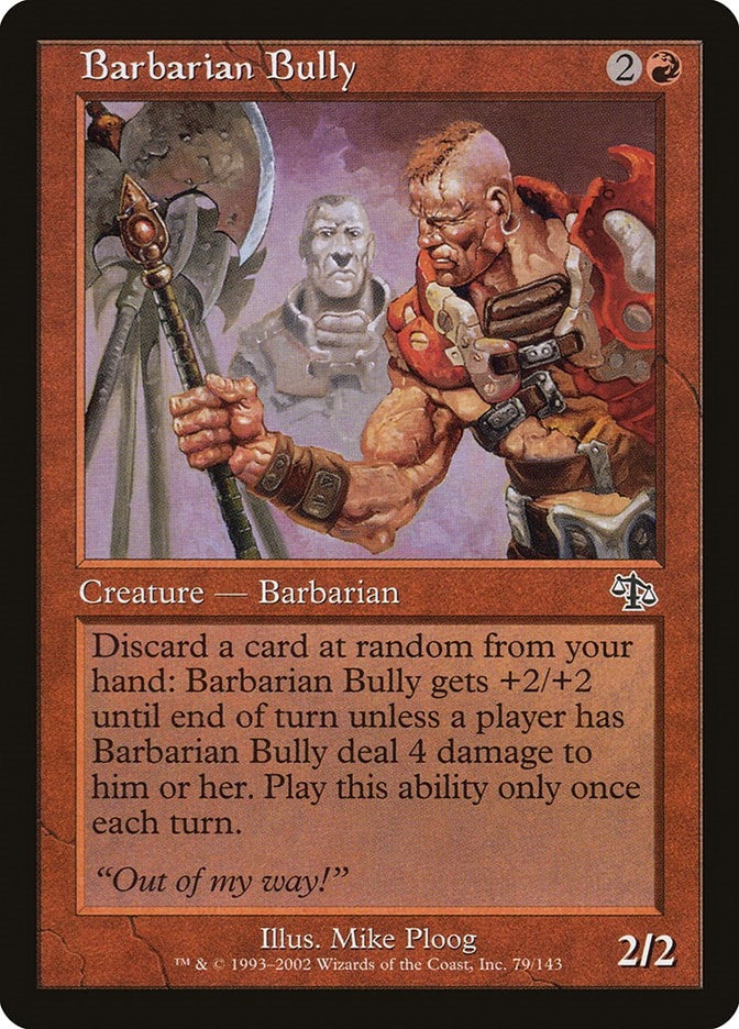 Image for Barbarian Bully (Judgment) (79) - Magic: The Gathering