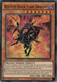 Image for Red-Eyes Black Flare Dragon (Clash of Rebellions) (CORE-EN020) - YuGiOh