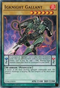 Image for Igknight Gallant (Clash of Rebellions) (CORE-EN031) - YuGiOh