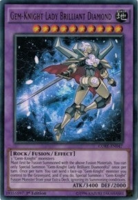 Image for Gem-Knight Lady Brilliant Diamond (Clash of Rebellions) (CORE-EN047) - YuGiOh