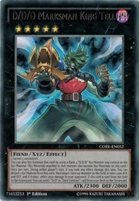 Image for D/D/D Marksman King Tell (Clash of Rebellions) (CORE-EN052) - YuGiOh