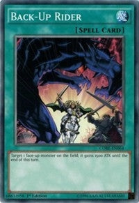 Image for Back-Up Rider (Clash of Rebellions) (CORE-EN064) - YuGiOh