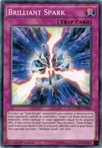 Image for Brilliant Spark (Clash of Rebellions) (CORE-EN068) - YuGiOh