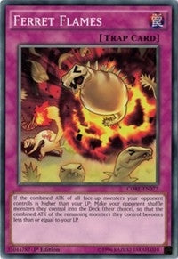 Image for Ferret Flames (Clash of Rebellions) (CORE-EN077) - YuGiOh