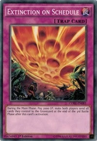 Image for Extinction on Schedule (Clash of Rebellions) (CORE-EN081) - YuGiOh