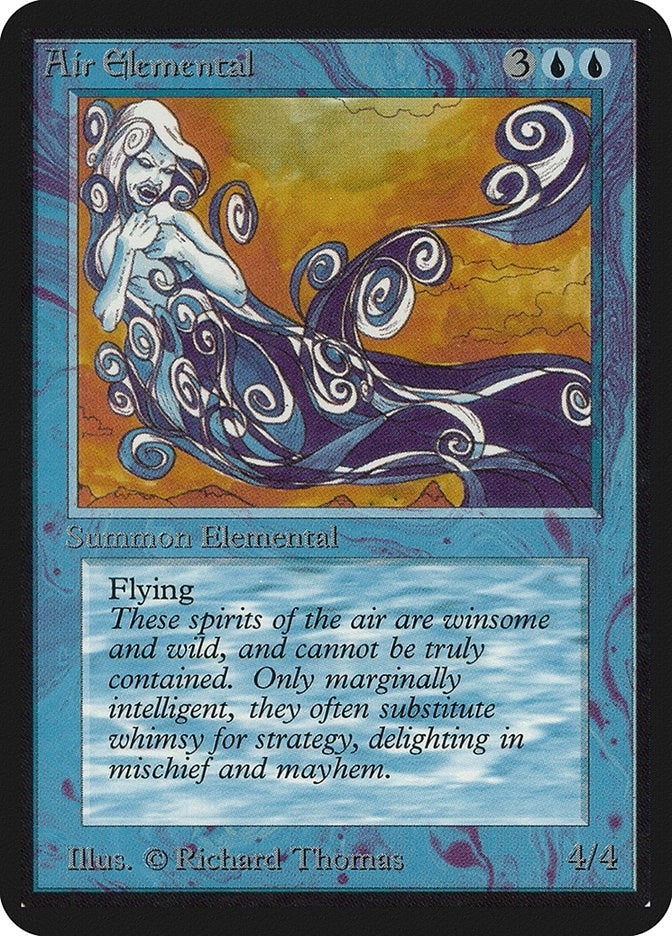 Image for Air Elemental (Alpha Edition) - Magic: The Gathering